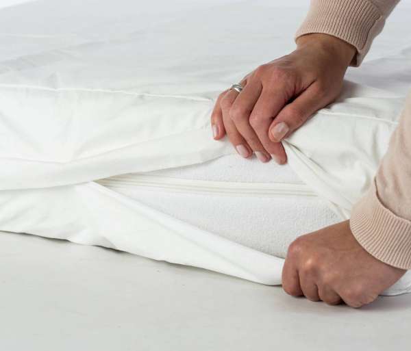 Milbenbezug Matratze (Encasing): Milbendichte Bezüge - Für Allergiker