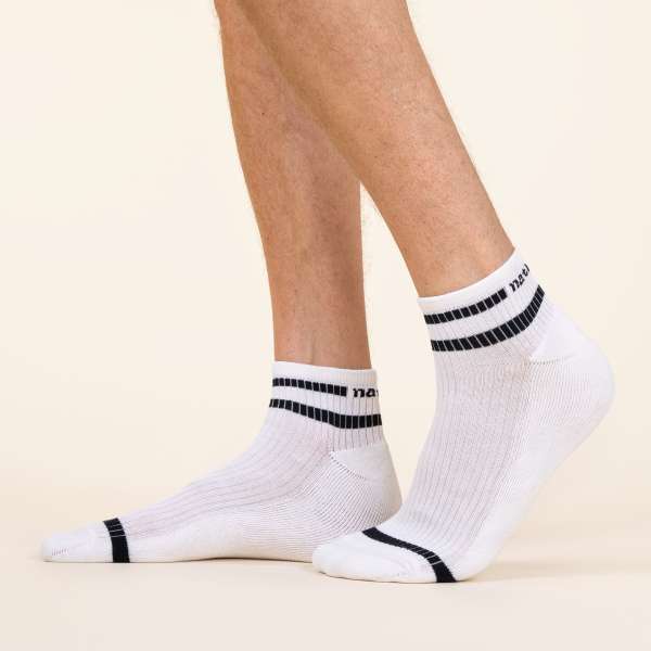 Living Crafts Unisex Sneaker-Socken Orell aus Bio-Baumwolle, 2er-Pack