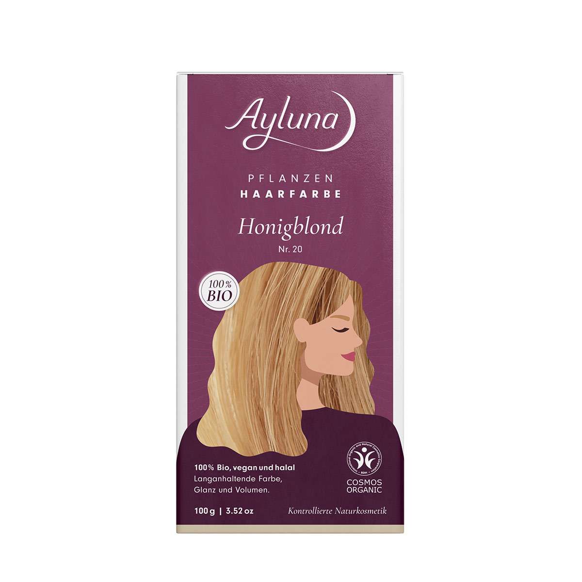 Honigblond Haarfarbe (Ayluna): Bio, vegan und naturfarben