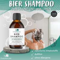 Vorschau: PureNature Bier Shampoo ohne Parfüm - stärkt die Haare & gibt Volumen Vorschau: PureNature Bier Shampoo ohne Parfüm - stärkt die Haare & gibt Volumen