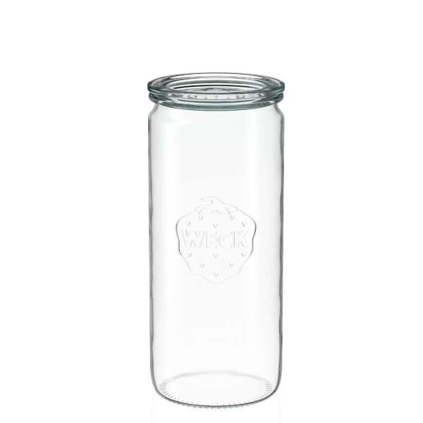WECK Zylinderglas 975 ml mit Glasdeckel – 6 Stück WECK Zylinderglas 975 ml mit Glasdeckel – 6 Stück