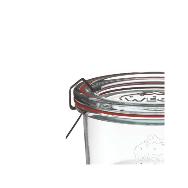 WECK Sturzglas 165 ml mit Glasdeckel – 12 Stück