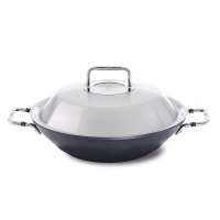 Fissler Wok mit Deckel - auch für Induktion geeignet Fissler Wok mit Deckel - auch für Induktion geeignet
