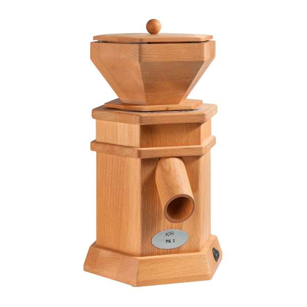 KoMo PK1 Mühle für Getreide - formschön mit 360 Watt starkem Motor KoMo PK1 Mühle für Getreide - formschön mit 360 Watt starkem Motor