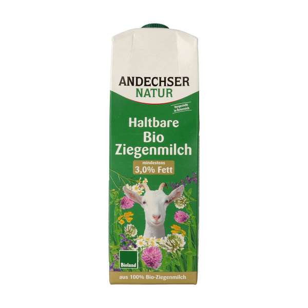 Haltbare Bio Ziegenmilch - köstlich & mit natürlichem Fettgehalt