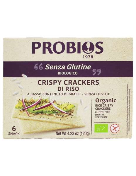 Reis Cracker Natur - Bio Knusperbrot glutenfrei & vegan Reis Cracker Natur - Bio Knusperbrot glutenfrei & vegan