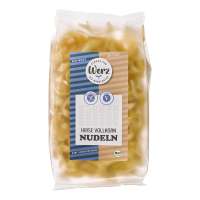Hirsenudeln - Bandnudeln für glutenfreie Rezepte, vegan Hirsenudeln - Bandnudeln für glutenfreie Rezepte, vegan