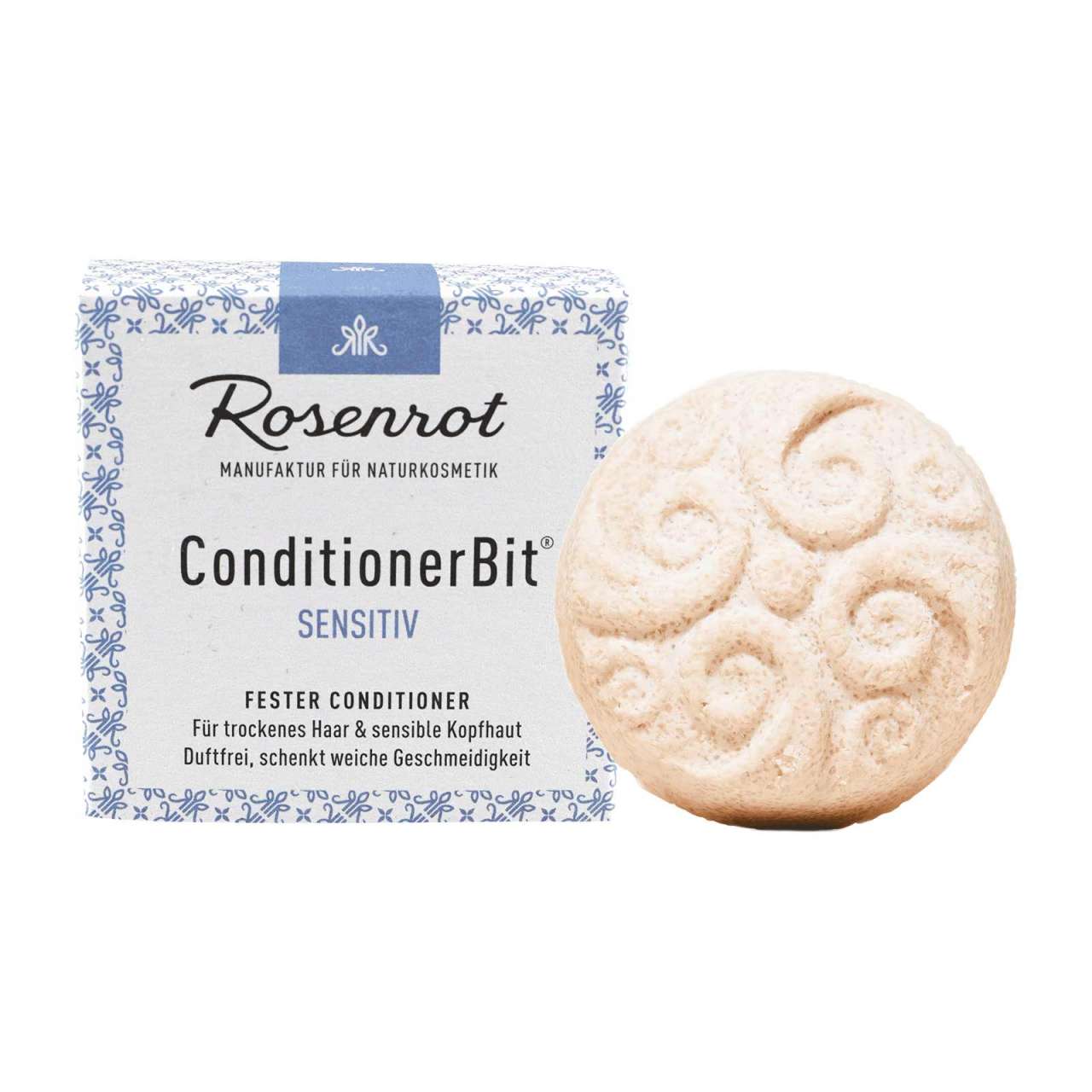 Rosenrot Fester Conditioner Naturkosmetik - sensitiv, duftfrei