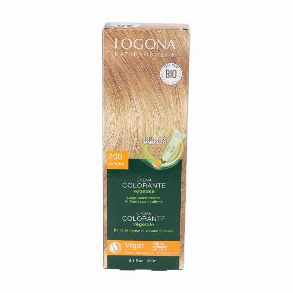 Logona Kupferblond Color Creme für blonde bis hellbraune Haartypen