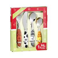 Esmeyer Kinderbesteck Tiere - 4 tlg. im Geschenkkarton Esmeyer Kinderbesteck Tiere - 4 tlg. im Geschenkkarton