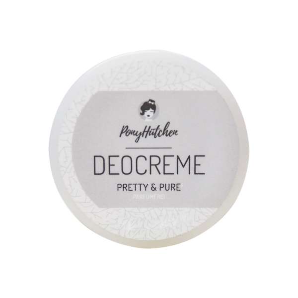 Ponyhütchen Deocreme sensitive Pretty & Pure ohne Alkohol Ponyhütchen Deocreme sensitive Pretty & Pure ohne Alkohol
