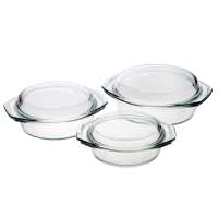 Backschüssel Set, Mikrowellen- und Backofengeeignet, 3-teilig Backschüssel Set, Mikrowellen- und Backofengeeignet, 3-teilig