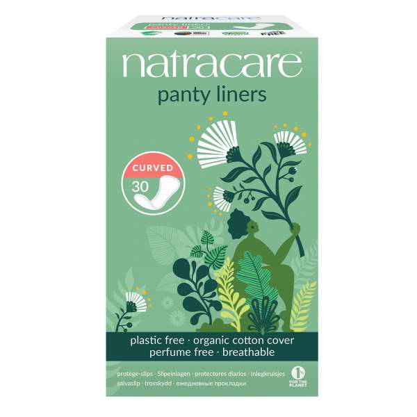 Natracare Slipeinlagen curved angenehm zum täglich tragen Natracare Slipeinlagen curved angenehm zum täglich tragen