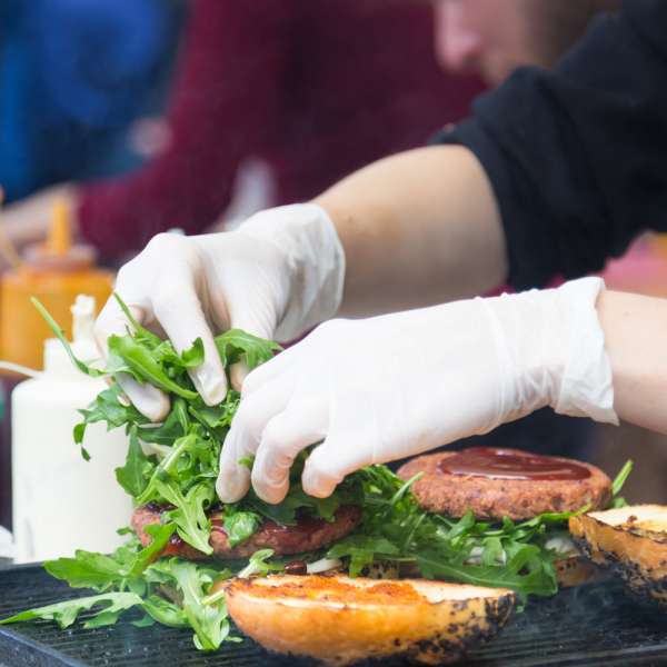 Nitril Handschuhe safe light - Weiß oder Blau