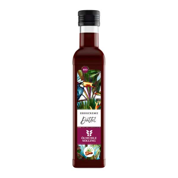 Dattel Balsamico von Ölmühle Solling: köstliche Bio-Essigcreme Dattel Balsamico von Ölmühle Solling: köstliche Bio-Essigcreme