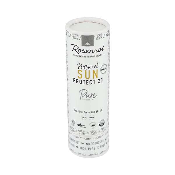 Rosenrot Sun Protect LSF 20 Stick - natürlicher Sonnenschutz Rosenrot Sun Protect LSF 20 Stick - natürlicher Sonnenschutz