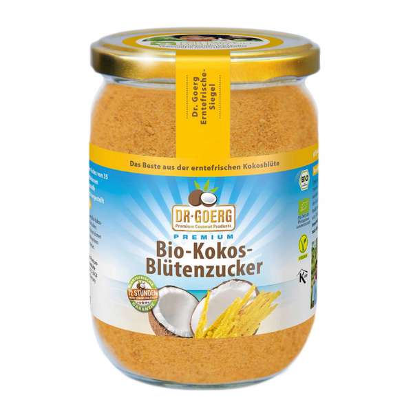 Dr. Goerg Kokosblütenzucker zum Süßen & Backen - 100% Bio Dr. Goerg Kokosblütenzucker zum Süßen & Backen - 100% Bio