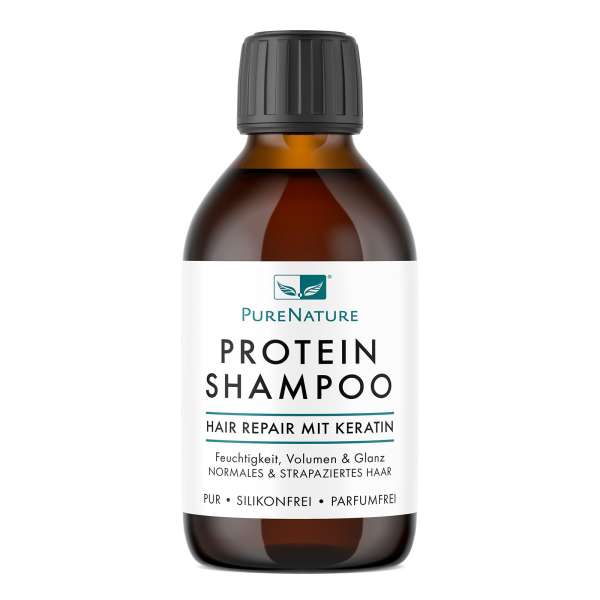 PureNature Protein Shampoo mit Keratin & Panthenol für Intensivpflege PureNature Protein Shampoo mit Keratin & Panthenol für Intensivpflege