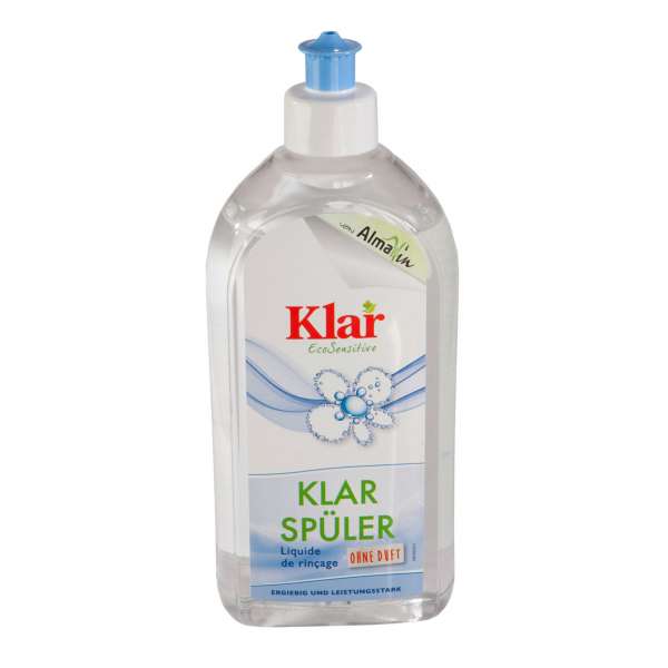 Klarspüler Spülmaschine gegen Kalkflecken auf Glas - Klar Klarspüler Spülmaschine gegen Kalkflecken auf Glas - Klar