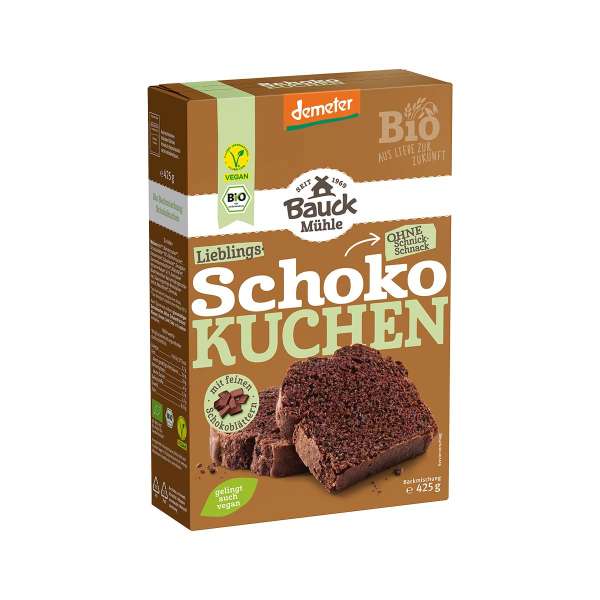 Schokokuchen ohne Ei mit Bauckhof Backmischung backen Schokokuchen ohne Ei mit Bauckhof Backmischung backen