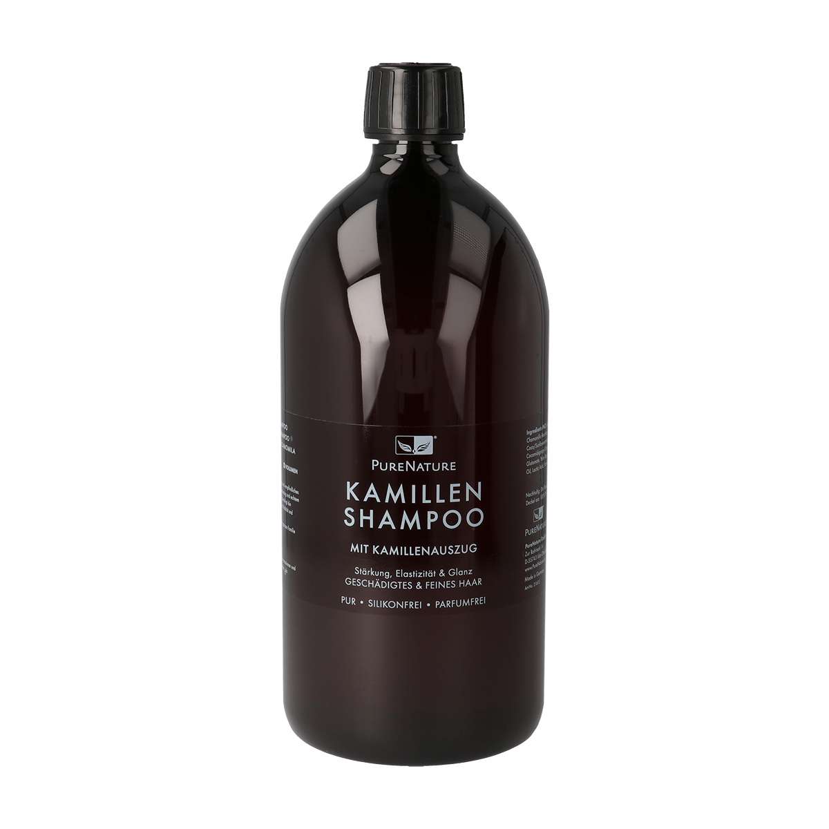 PureNature Mildes Haarshampoo mit echter Kamille - 1 Liter