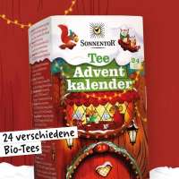 Sonnentor Tee Adventskalender Bio 2026 – 24 Aufgussbeutel