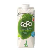 Kokos Drink Kokoswasser aus der grünen Kokosnuss trinken Kokos Drink Kokoswasser aus der grünen Kokosnuss trinken