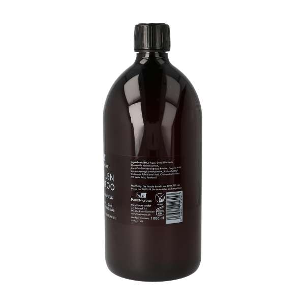 PureNature Mildes Haarshampoo mit echter Kamille - 1 Liter