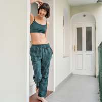 Vorschau: Schlafhose für Damen aus Baumwolle, von Living Crafts Vorschau: Schlafhose für Damen aus Baumwolle, von Living Crafts