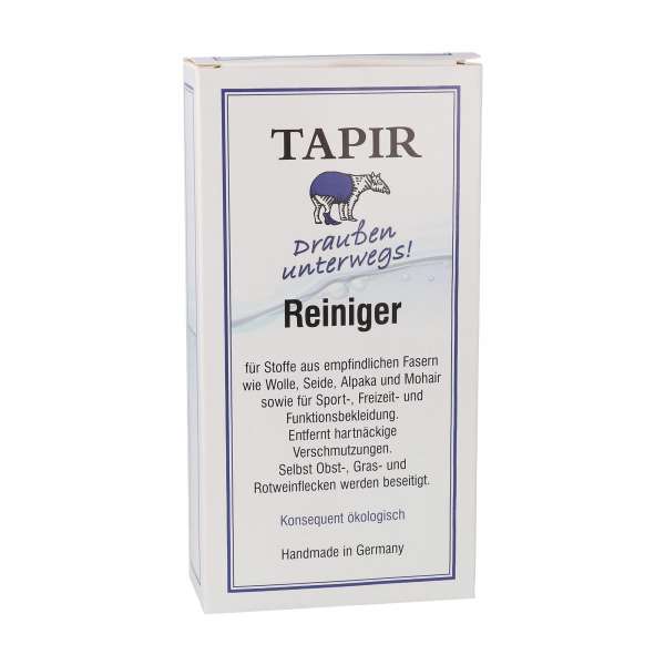 Tapir Fleckenreiniger & Handwaschmittel - Draußen unterwegs Tapir Fleckenreiniger & Handwaschmittel - Draußen unterwegs
