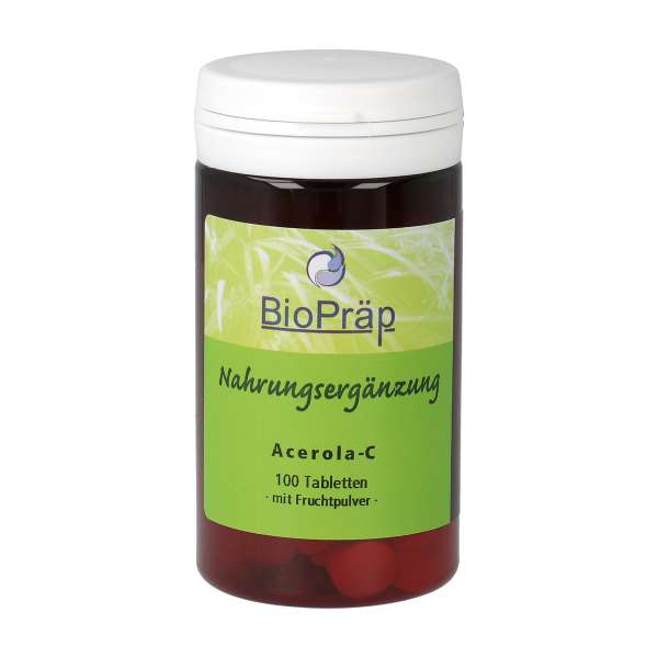 Vitamin C Lutschtabletten mit Acerola Fruchtpulver