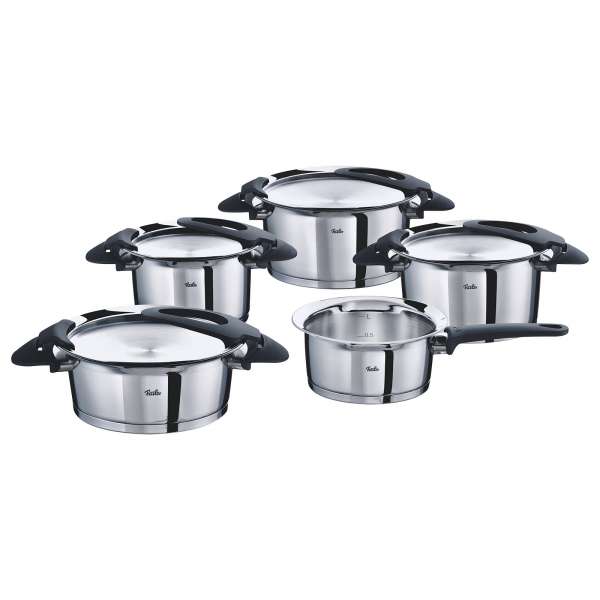 Fissler Topfset Intensa 5-teilig Edelstahl - Gesundes kochen Fissler Topfset Intensa 5-teilig Edelstahl - Gesundes kochen