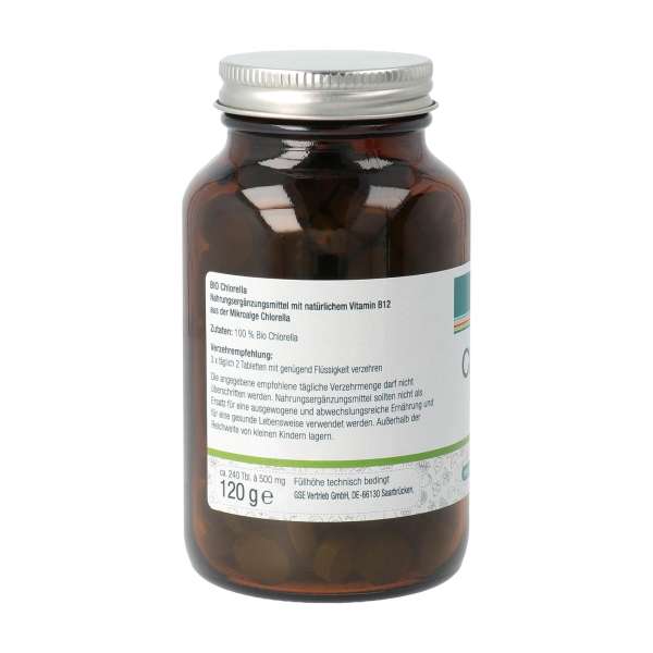 Bio Chlorella GSE Naturland & Bio zertifiziert