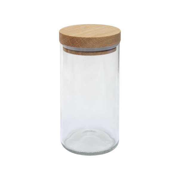 Side by Side - Vorratsglas mit Holzdeckel - für stilvolles Aufbewahren Side by Side - Vorratsglas mit Holzdeckel - für stilvolles Aufbewahren