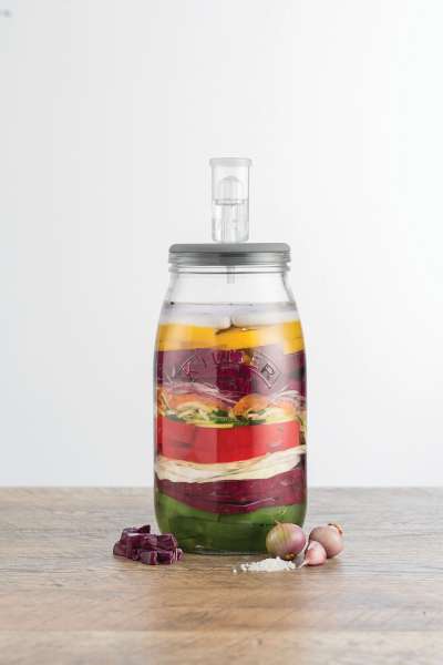 Kilner Fermentierglas 3l: Perfekte Fermentation mit Gärventil