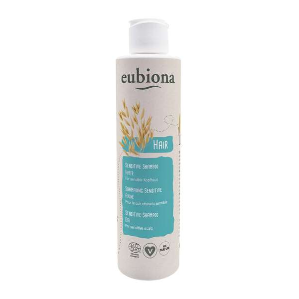 Eubiona Hafer Shampoo für Allergiker ohne Silikone und Parabene Eubiona Hafer Shampoo für Allergiker ohne Silikone und Parabene