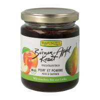 Birnen-Apfel-Kraut aus leckeren Bio Früchten von Rapunzel Birnen-Apfel-Kraut aus leckeren Bio Früchten von Rapunzel