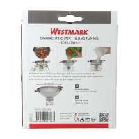 Vorschau: Westmark Einmachtrichter Edelstahl zum einfachen Abfüllen Vorschau: Westmark Einmachtrichter Edelstahl zum einfachen Abfüllen