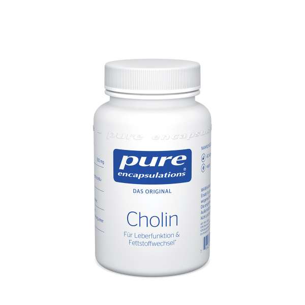Pure Encapsulations Cholin Kapseln, vegan, für die Leber Pure Encapsulations Cholin Kapseln, vegan, für die Leber