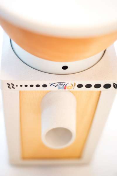 KoMoMio - 360 Watt Getreidemühle aus Holz mit farbigen Elementen