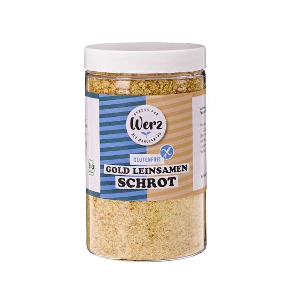 Werz Gold Leinsamen Schrot: heimisches Superfood Werz Gold Leinsamen Schrot: heimisches Superfood