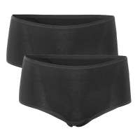 Living Crafts Damen Panty Tandy aus Bio-Baumwolle, 2er-Pack