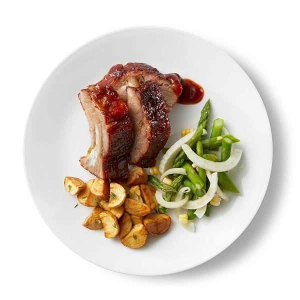 Corelle weißer Teller 26 cm: kratzfest & spülmaschinenfest