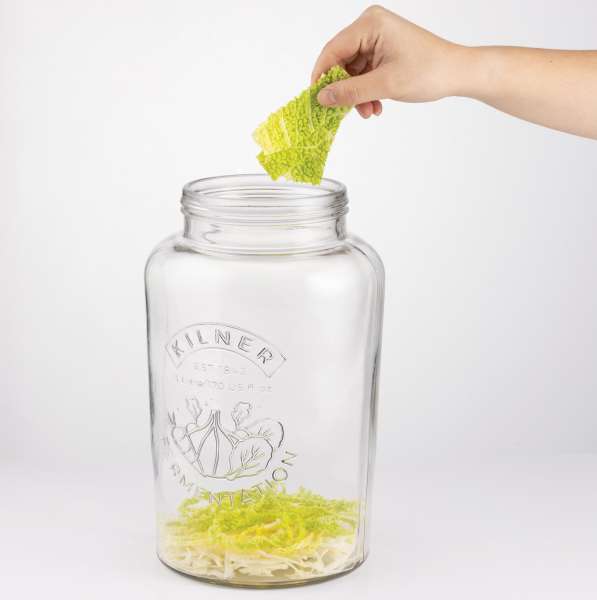 Kilner Fermentier Glas 5 Liter für gesundes Fermentieren