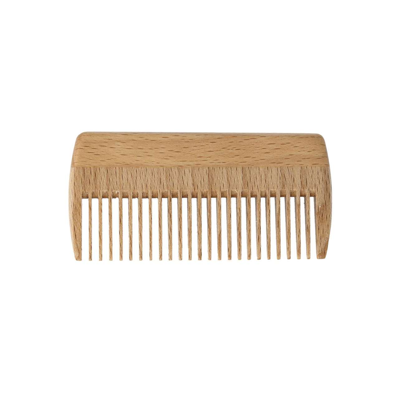 PureNature Bart- und Schnurrbartkamm aus Buchenholz
