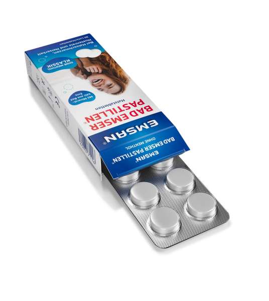 Emsan Bad Emser Pastillen ohne Menthol bei hoher Stimmbelastung