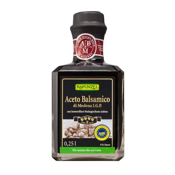Rapunzel Aceto Balsamico di Modena IPG - Bio & vegan Rapunzel Aceto Balsamico di Modena IPG - Bio & vegan