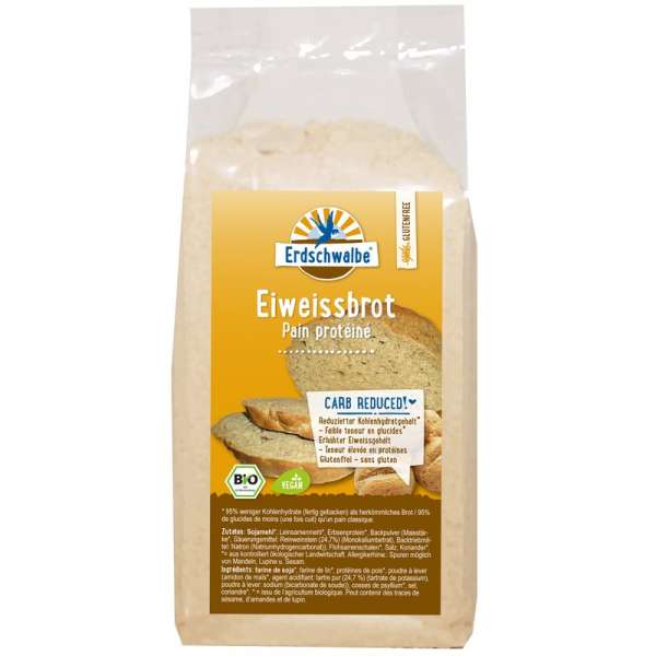 Erdschwalbe Low Carb Brotmischung - Bio & Glutenfrei Erdschwalbe Low Carb Brotmischung - Bio & Glutenfrei