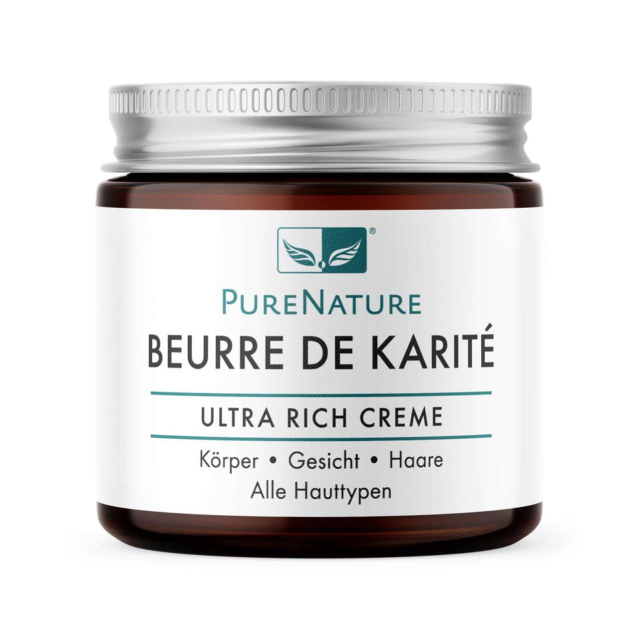 Karité Butter von PureNature - pflegende Hautcreme für Gesicht & Körper