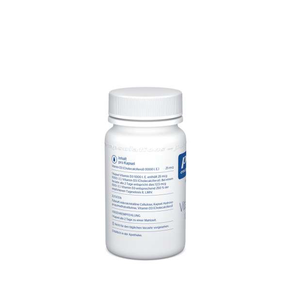 Pure Vitamin D3 von Pure Encapsulations - Cholecalciferol 1000 I.E
